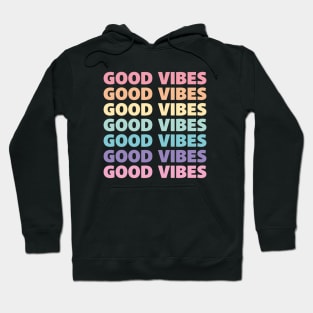 Good vibes rainbow Hoodie